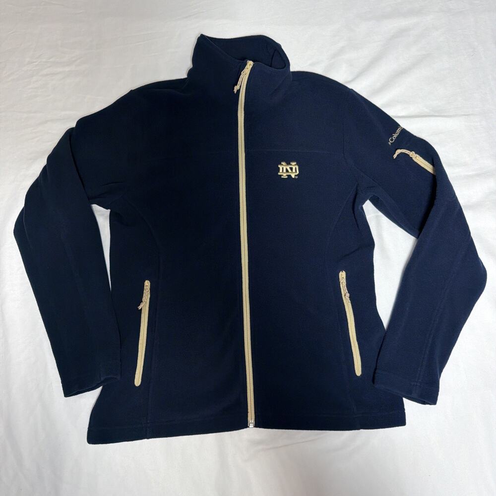Women’s Columbia Fleece Notre Dame Jacket - Size M